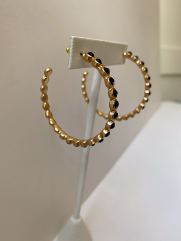 Pavé Seed Pearl Posts