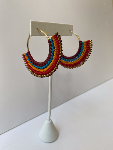 Pavé Seed Pearl Posts