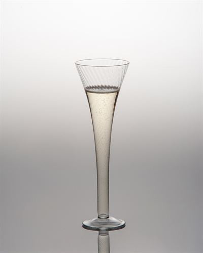 Capri Champagne Flute-- Set of Six - Palme d'Or