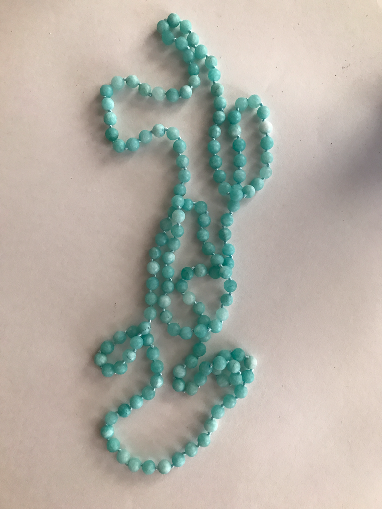 Cloud Hand-Knotted Beads