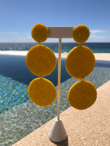 Pavé Seed Pearl Posts