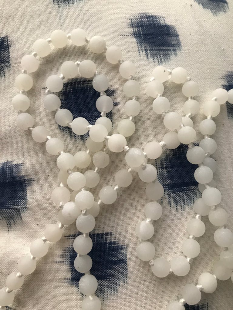Cloud Hand-Knotted Beads