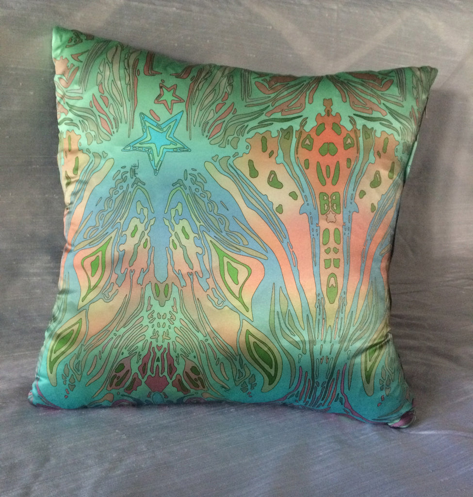 Pucci Lake Como Pillow Print 2 - Palme d'Or