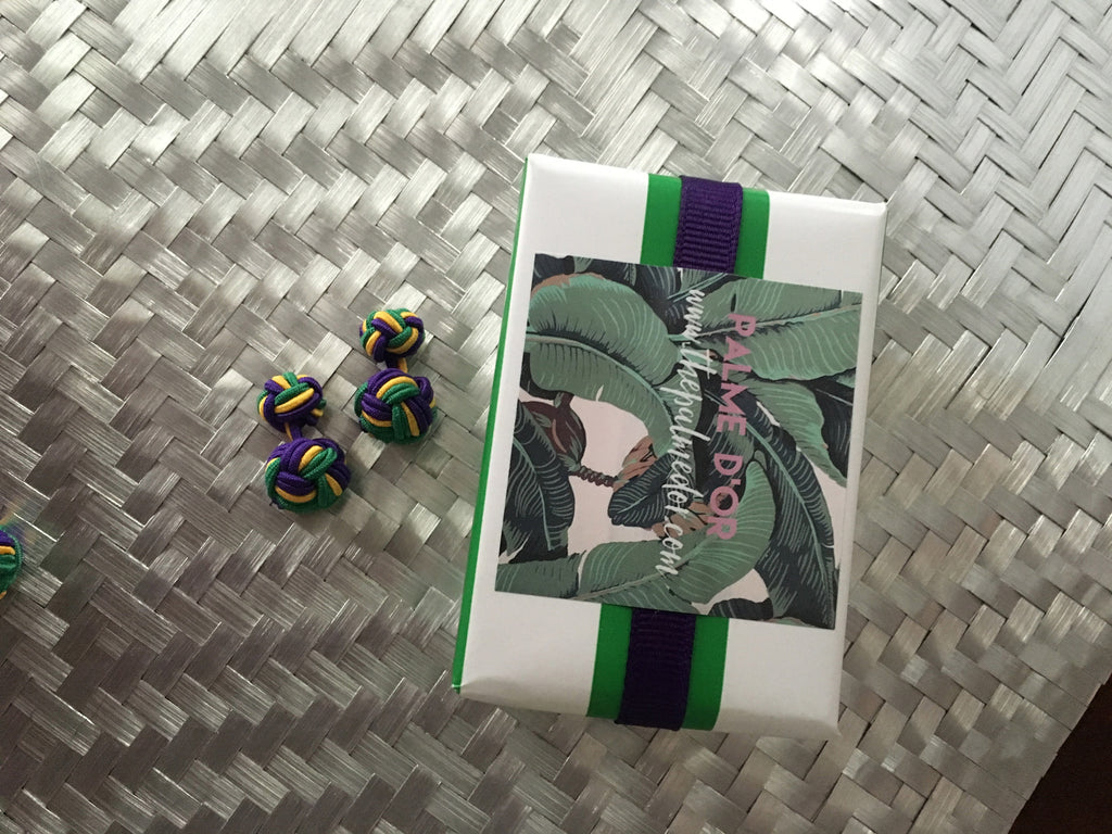 Carnival Cuff Link - Palme d'Or