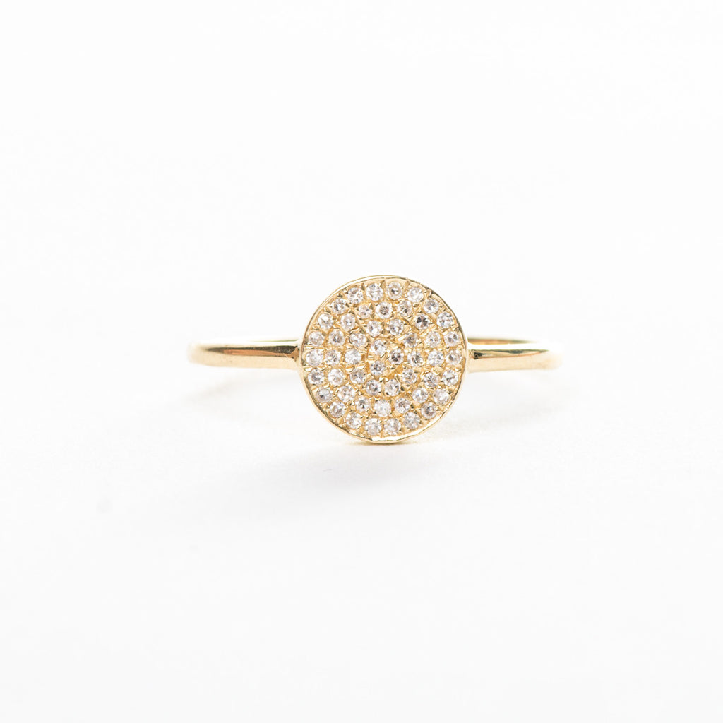 Sardinia Pavé Ring - Palme d'Or