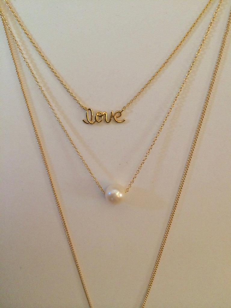 "Love" Necklace