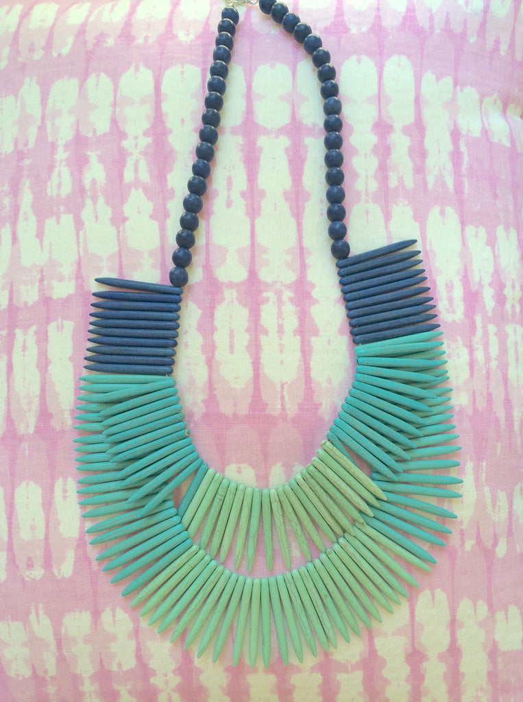 Palmilla Necklace in Sea