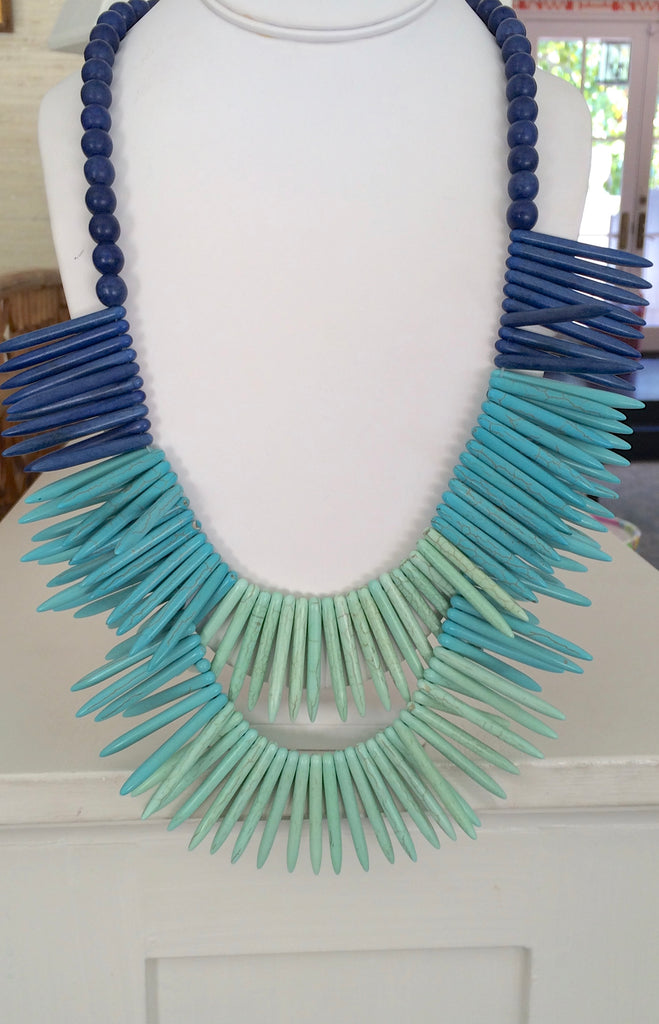 Palmilla Necklace in Sea