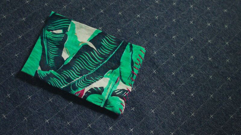 Palm Drive Pocket Square - Palme d'Or