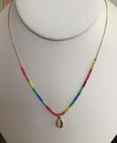 Kids Rainbow Shell Necklace