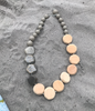 Chantel Wood Bead Necklace