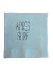 Après Surf Cocktail Napkins - Palme d'Or