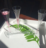 Capri Champagne Flute-- Set of Six - Palme d'Or