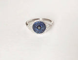 Athena Evil Eye Ring - Palme d'Or