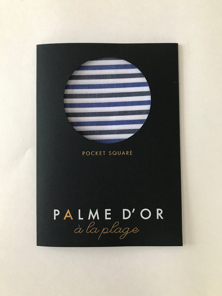 Canal Pocket  Square - Palme d'Or