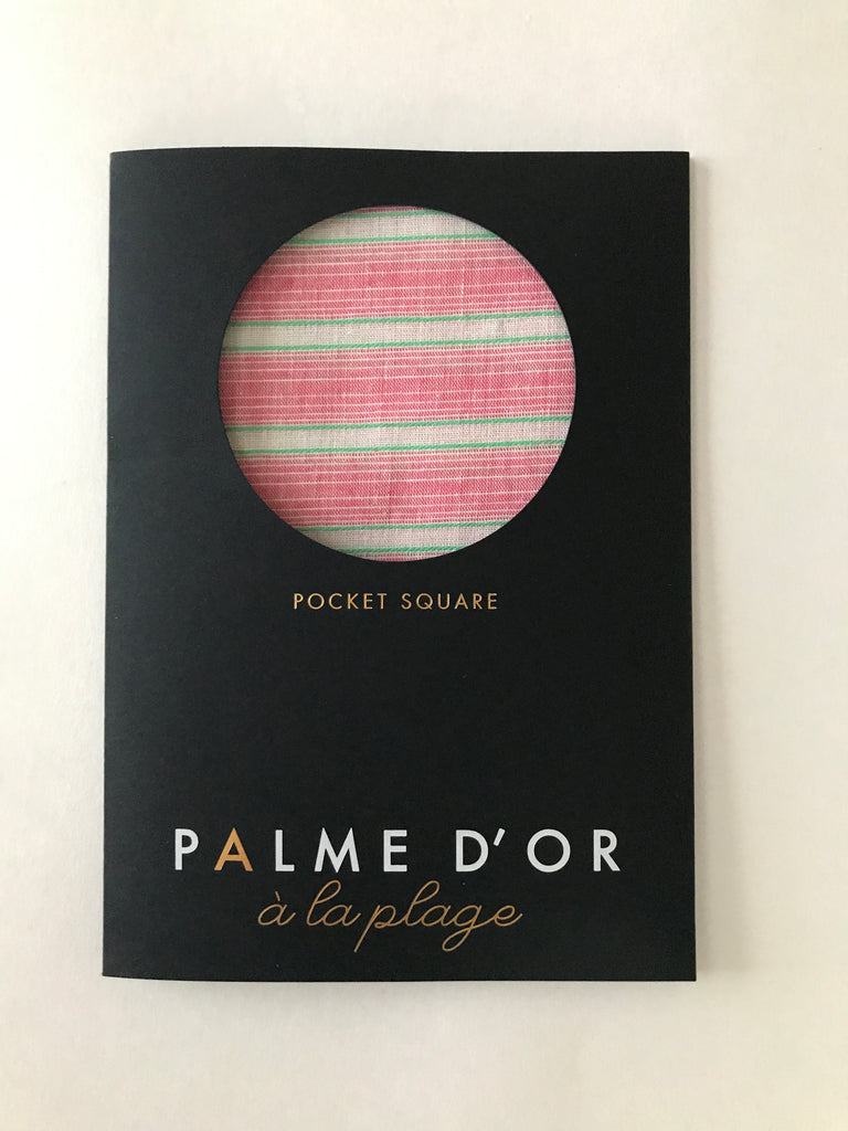 Dauphine Pocket  Square - Palme d'Or