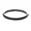 Pavé Black Spinel Bangle Bracelet - Palme d'Or