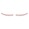 Nevis  Pave Diamond Earring Rose Gold - Palme d'Or