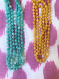Cloud Hand-Knotted Beads