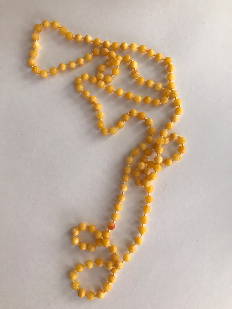 Cloud Hand-Knotted Beads