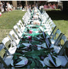 Palm Drive TABLECLOTH- Green - Palme d'Or
