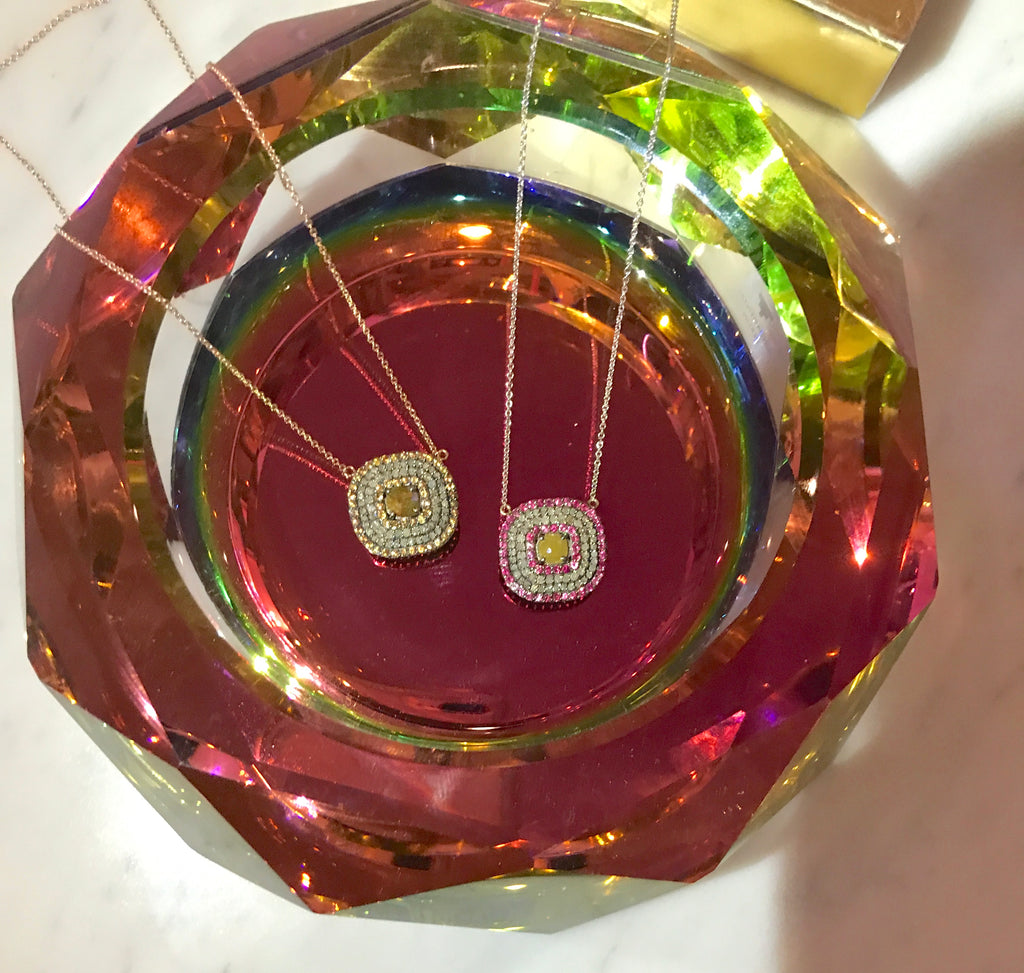 Polanco Pink Sapphire Necklace - Palme d'Or