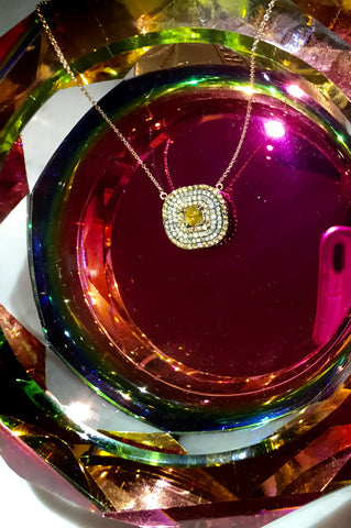 Polanco Pink Sapphire Necklace