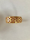 Canon Bangle Bracelet in Ruby - Palme d'Or